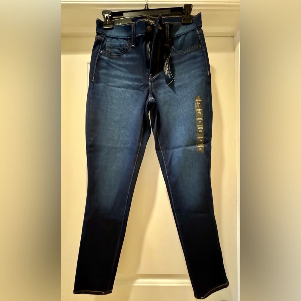 Banana Republic Super Stretch Legging Fit Jeans - Size 27 Blue NEW